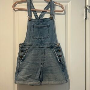 Hollister Denim Shortalls, size S